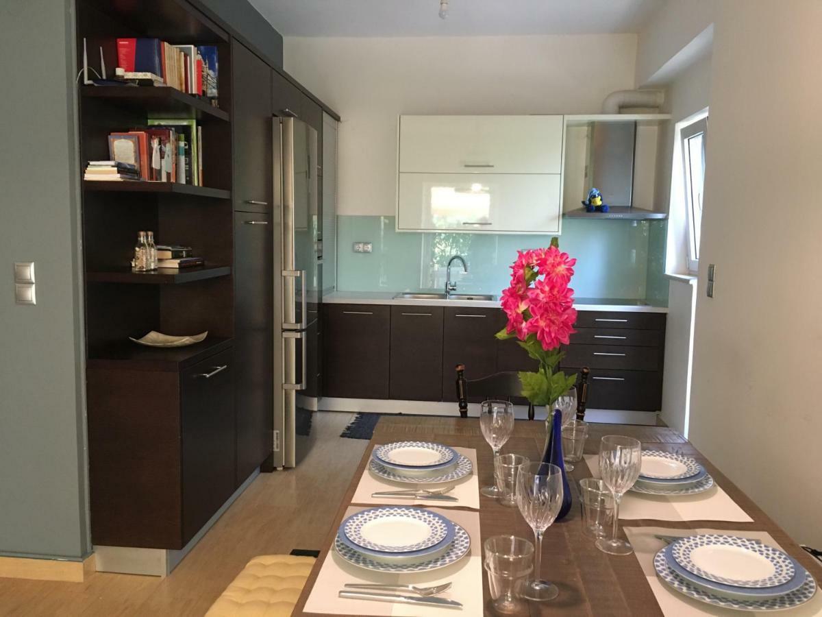 Stylish Apartment Hriszí Aktí Haniá Kültér fotó