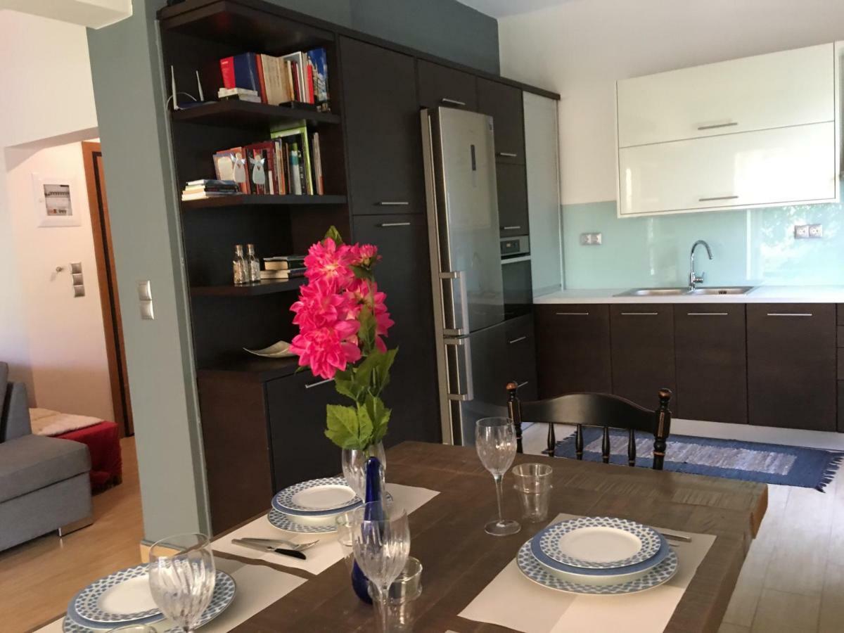 Stylish Apartment Hriszí Aktí Haniá Kültér fotó